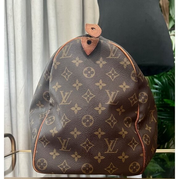 Louis Vuitton Authentic Monogram Canvas Speedy 40 Tote - Picture 2 of 16